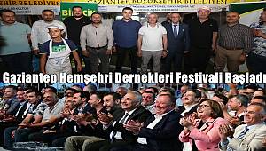 Gaziantep Hemşehri Dernekleri Festivali Başladı
