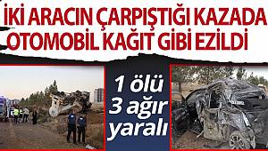 Gaziantep'te kaza! 1 ölü, 3 ağır yaralı