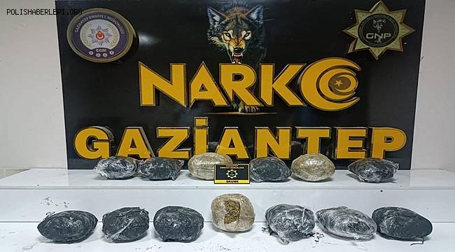 Gaziantep'te Uyuşturucu Operasyonunda 2 Şüpheli Tutuklandı