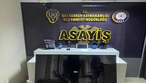 Hatay'da hırsızlık şüphesiyle 2 kişi tutuklandı