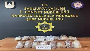 Şanlıurfa'da 8 Kilo Sentetik Uyuşturucu Ele Geçirildi