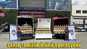 Tuzla'da sahte temizlik ürünü operasyonu