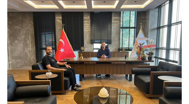 Haber Müdürü Polat'tan Oda Başkanı Özel'e ziyaret 