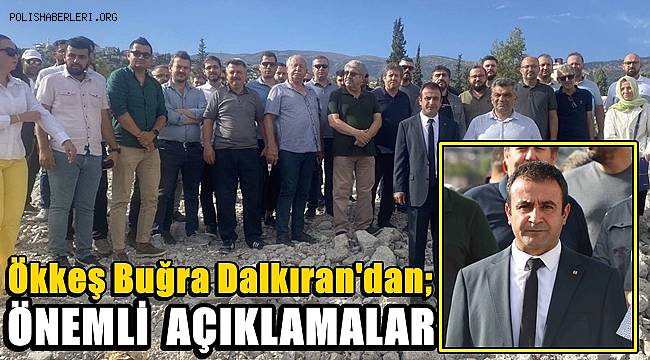 Kahramanmaraş'ta İnşaat Mühendisleri Odası İl Temsilcisi Ökkeş Buğra Dalkıran'dan açıklama
