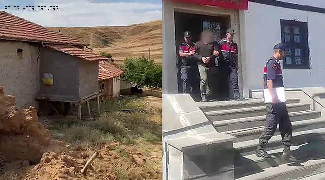 Kırıkkale'de firari hükümlü kaçış penceresi yaptırdığı evinde yakalandı