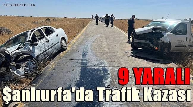 Şanlıurfa'da otomobil ve kamyonet çarpıştı
