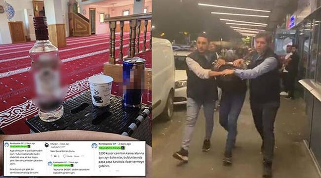 Sosyal medyada camide alkol şişeli fotoğraf paylaşan şüpheli: Amacım saygısızlık değildi 