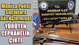 Akhisar Ekiplerince Silah ve Mühimmat Ele Geçirildi
