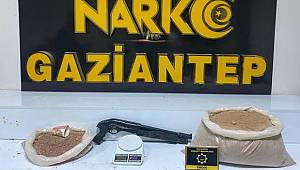 Gaziantep'te 22 Kilo Eroin Ele Geçirildi, 3 Şüpheli Tutuklandı