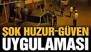 Gaziantep'te Şok Huzur-Güven Uygulaması! 5 Şüpheli Yakalandı