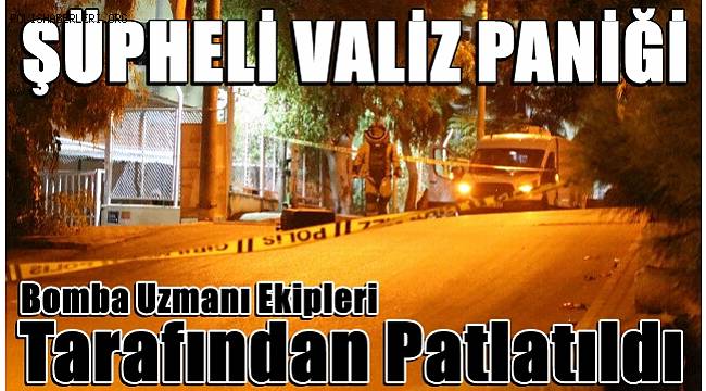 İzmir'de öğrenci yurdunun bulunduğu sokakta bomba paniği 