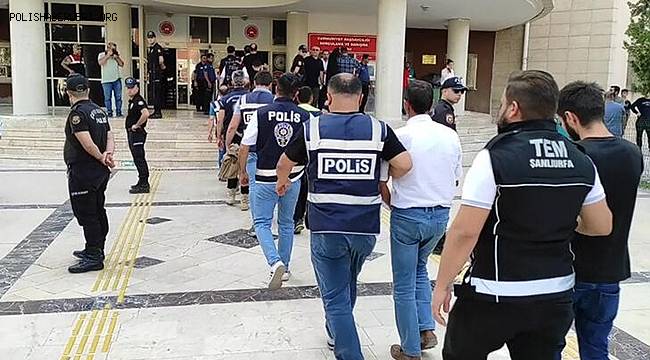 'Kahramanlar' operasyonunda gözaltına alınan 51 şüpheli adliyede 