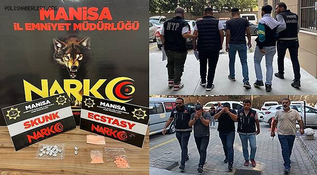Manisa'da Narkotik Operasyonu! 26 Tutuklama