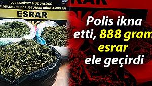 Manisa'da Uyuşturucu Operasyonu! 888 Gram Esrar Ele Geçirildi
