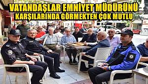 Manisa Emniyet Müdürü Halkın İçinde 