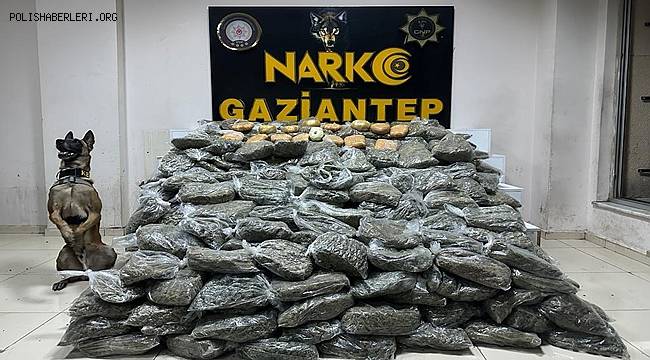 'Onix' geçit vermedi! minibüste 179 kilo uyuşturucu ele geçirildi