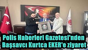 Polis Haberleri Gazetesinden Manisa Cumhuriyet Başsavcısı Kurtca EKER'e ziyaret
