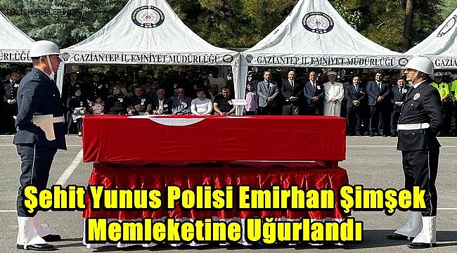 Şehit Yunus Polisi Emirhan Şimşek Memleketine Uğurlandı 