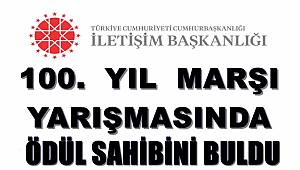 100. Yıl Marşı yarışmasında ödül sahibini buldu 