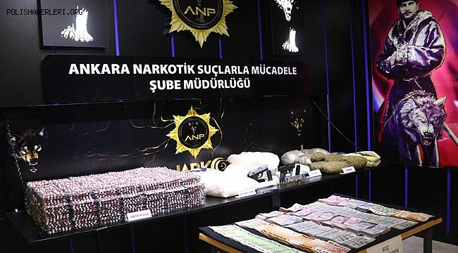 Ankara merkezli 32 ilde 'Narkogüç' operasyonunda, 102 kişi tutuklandı 