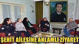 Emniyet Müdürü Aktaş'tan şehit ailesine ziyaret