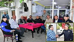 Emniyet Müdürü Fahri Aktaş esnaf ziyaretlerine devam ediyor