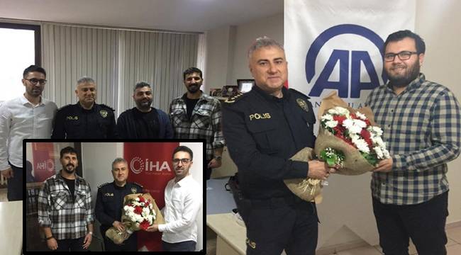 Emniyet Müdürü Fahri Aktaş'tan Basın Mensuplarına Ziyaret