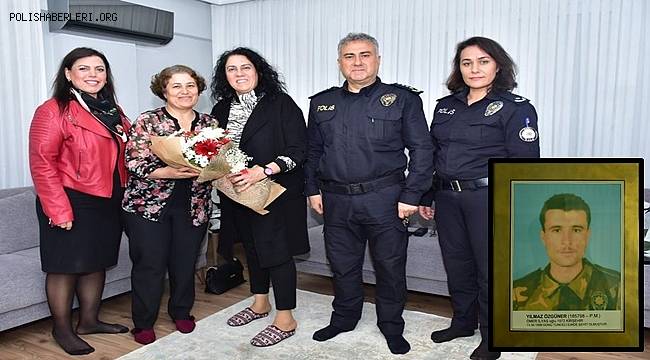 Emniyet Müdürü Fahri Aktaş'tan Şehit ailesine ziyaret