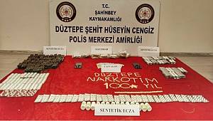 Gaziantep'te 7 bin 692 uyuşturucu hap ele geçirildi