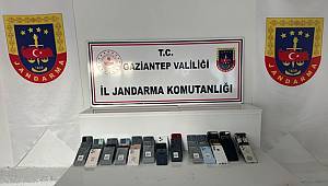 Gaziantep'te 867 bin TL değerinde kaçak telefon ele geçirildi 