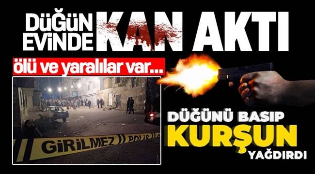 Gaziantep'te düğün evi cenaze evine döndü! 1 ölü, 4 yaralı 