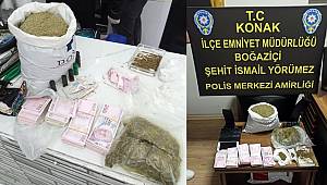 İzmir'de 2 kilo bonzai ele geçirildi! 3 gözaltı 