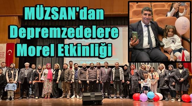 Kahramanmaraş'ta ’Asrın Felaketi Kültür ve Sanat Etkinlikleri’ programı düzenlendi