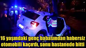 Bursa’da 16 yaşındaki gencin habersiz işinin sonu hastanede bitti 