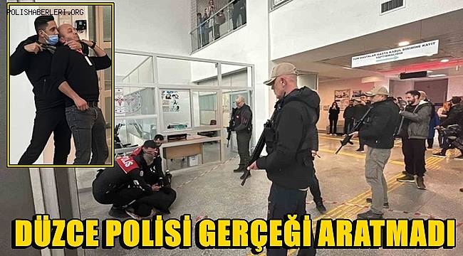 Düzce'de polisten gerçeğini aratmayan rehine kurtarma tatbikatı 