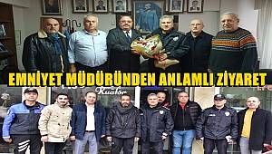 Emniyet Müdürü Aktaş’tan ASKF Başkanı Timur ve Akıncılar Mahallesine Ziyaret
