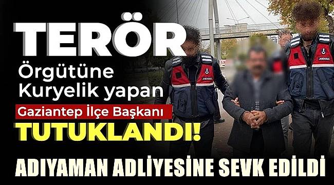 Gaziantep DBP İlçe Başkanı PKK-KCK Terör Örgütüne Üye Olmak Suçundan Gözaltına Alındı 