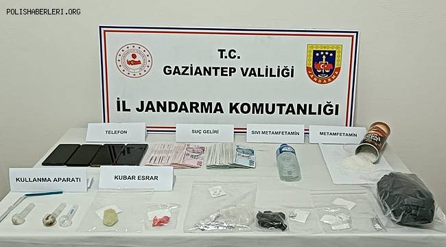 Gaziantep'te Uyuşturucu Operasyonu! 3 Tutuklama