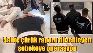 İstanbul’da sahte çürük raporu düzenleyen şebekeye operasyon