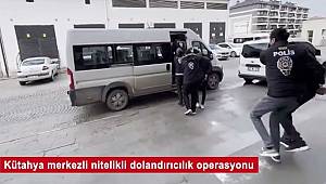 Kütahya ve Mersin'de nitelikli dolandırıcılık operasyonu! 5 tutuklama