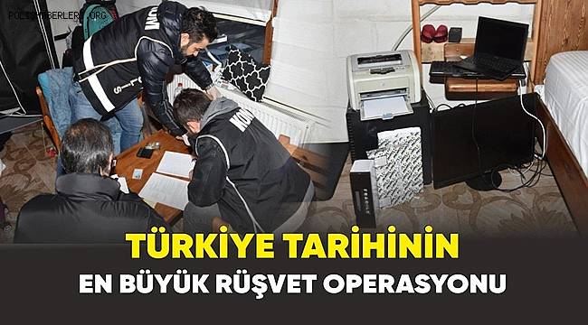 Savcılık Düğmeye Bastı! 76 İlde Türkiye Tarihinin En Büyük Rüşvet Operasyonu! 