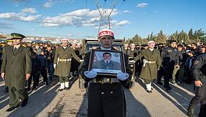Şehit Uzman Çavuş İyem'in cenazesi Gaziantep'e getirildi 