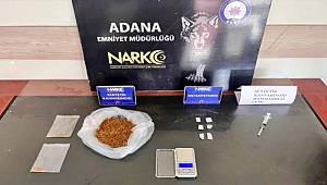 Adana'da Sentetik Uyuşturucu Operasyonu! Zanlı Tutuklandı