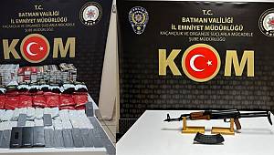 Batman'da bir aydaki kaçakçılık operasyonlarında 19 gözaltı 