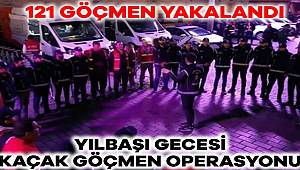 İstanbul, Ankara ve İzmir'de düzensiz göçmen operasyonu! 121 kişi yakalandı