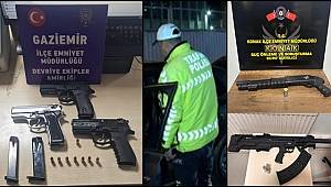 İzmir’de yılbaşı magandaları suçüstü yakalandı 