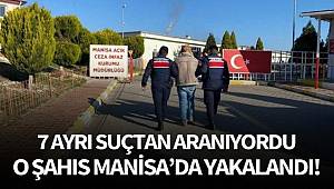 Manisa'da 35 Yıl Hapis Cezası Olan Şahıs Yakalandı 