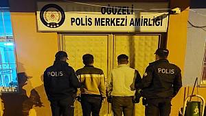 Oğuzeli Polisi Motosiklet Hırsızlarını Tutukladı 