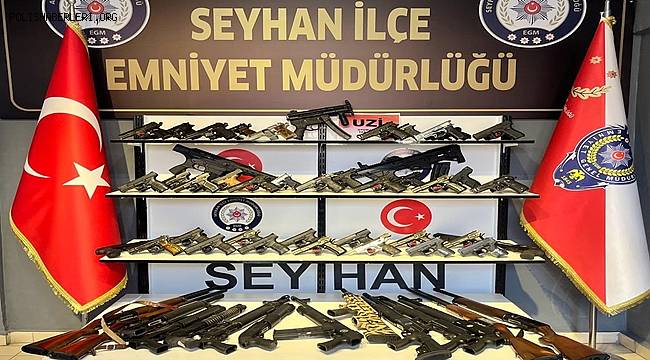 Seyhan'da Ruhsatsız Silah Operasyonunda 10 Kişi Tutuklandı