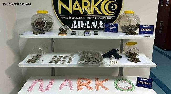 Adana'da Narkotik Operasyonu!!!
